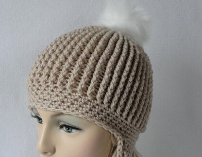 High Ridge Ear Flap Beanie