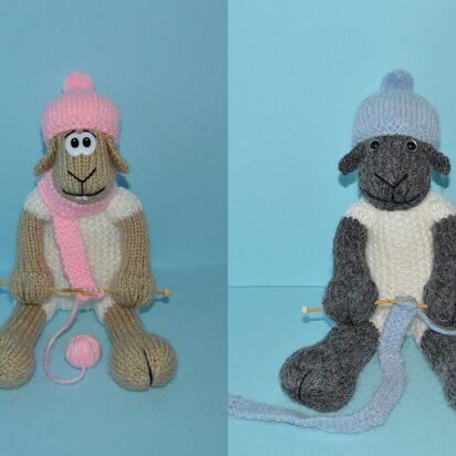 Lila Lamb-Bert The Knitting Sheep