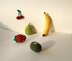Banana Crochet Pattern, Banana Amigurumi, Fruit Crochet Pattern, Fruit Amigurumi
