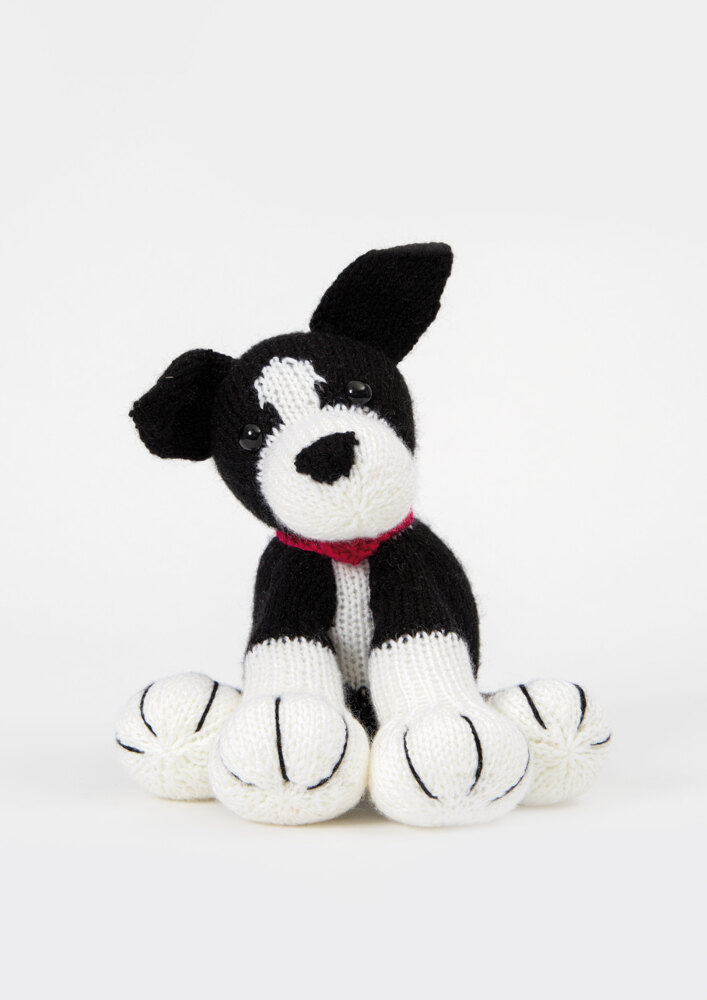 Border collie 2025 knitting pattern