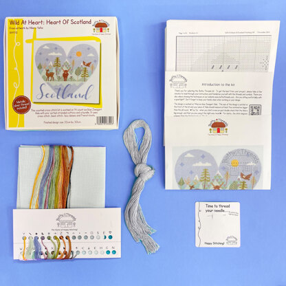 Bothy Threads Heart Of Scotland Cross Stitch Kit