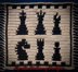 Checkmate! Mosaic Chess square & border