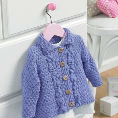 Line Jacket in Sirdar Supersoft Aran - 5238 - Downloadable PDF