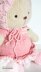 Doll Clothes - Teddy Shabby Chic Knitted Outfit