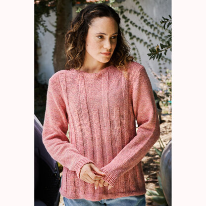 Trendsetter Yarns 6500F Milos - Vertical Stitch Pullover PDF