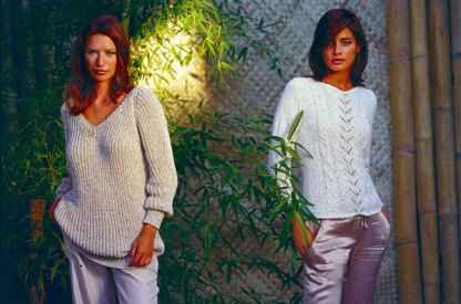 Raglanpullover im Halbpatent in Schachenmayr Sun City - 5462 - Downloadable PDF 