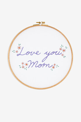 DMC Love You Mom - PAT20322 - Downloadable PDF