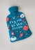 Fly Me to The Moon Hot Water Bottle Cover