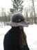 Felted Snow Hat