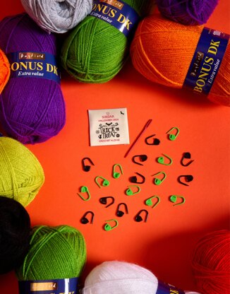 Sirdar Halloween Crochet Along Blanket