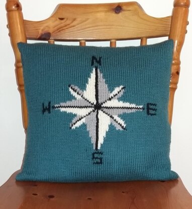 Classic Caravan and Compass Rose Pillow Covers