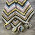 Pom Pom Candy Blanket - for Beginners