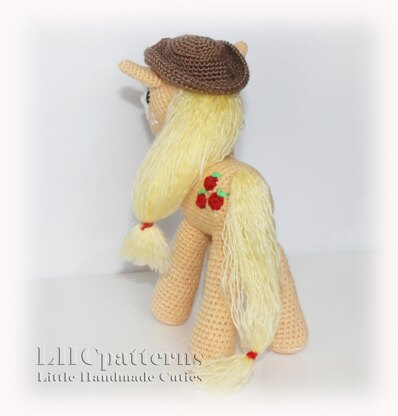 Applejack Pony Horse Crochet Pattern