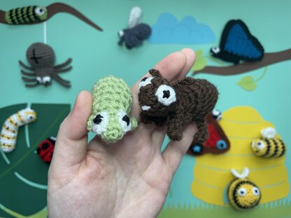 Crawling Gang amigurumi