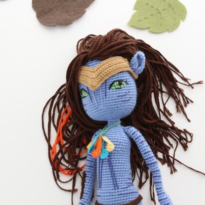 Avatar Navi Neytiri amigurumi