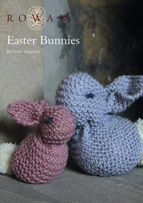 Easter Bunnies Toys in Rowan Baby Merino Silk DK