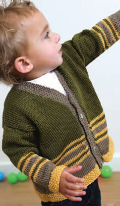 Blakely Cardigan in Ella Rae Phoenix DK - ER19-02 - Downloadable PDF