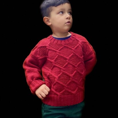 Little Mister Cable Pullover