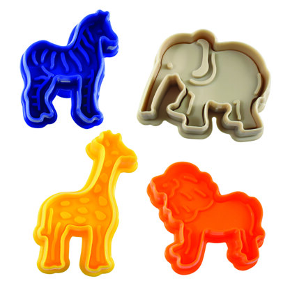 R&M Animal Pastry & Cookie Stamps Set of 4