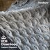 Cosy cable blanket