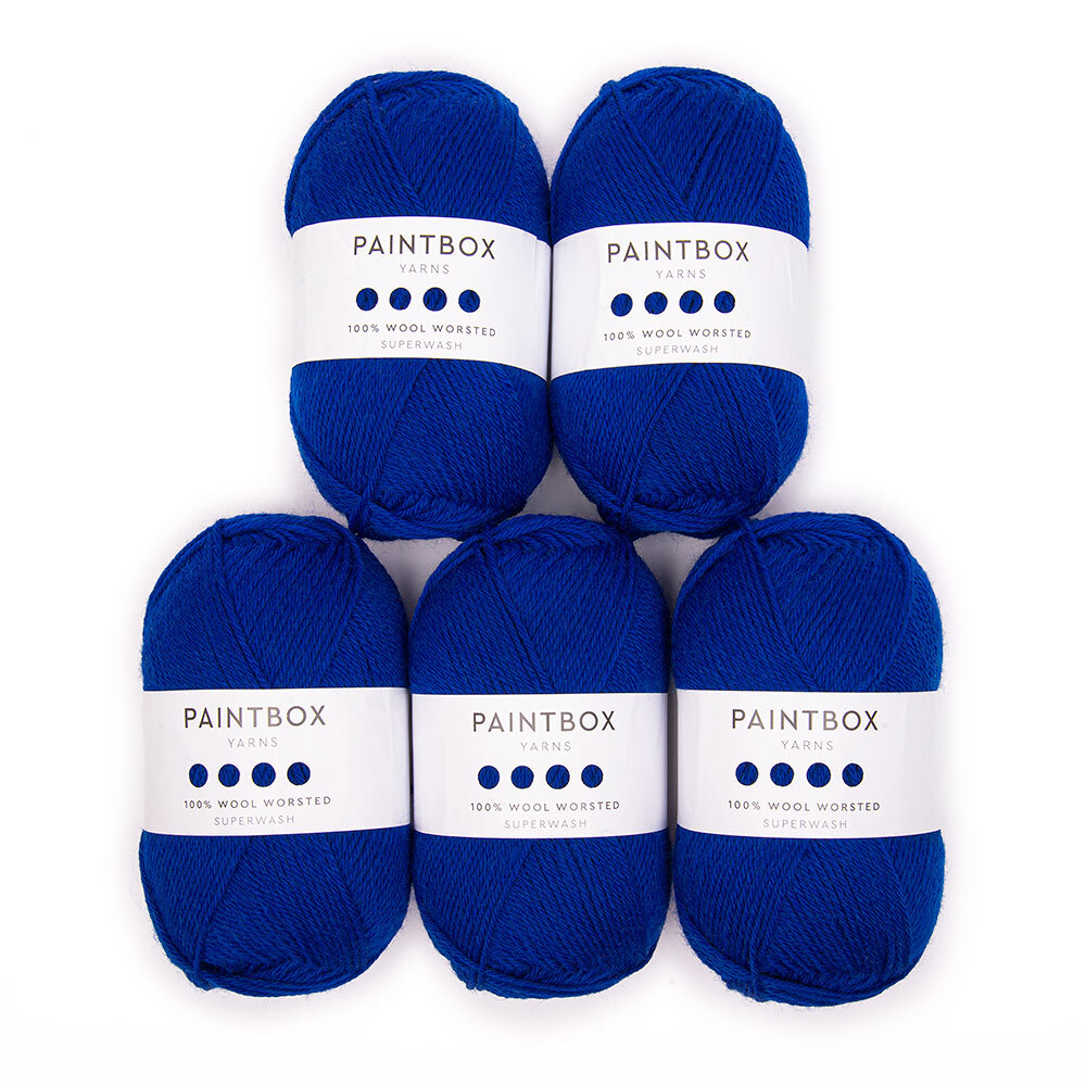 Paintbox Yarns 100% Wool Worsted 5 Ball Value Pack - view 2