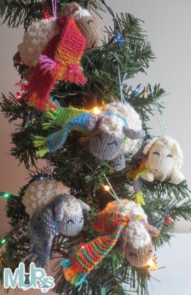 Christmas Woolly Sheep
