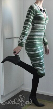 Stripe Tease Dress