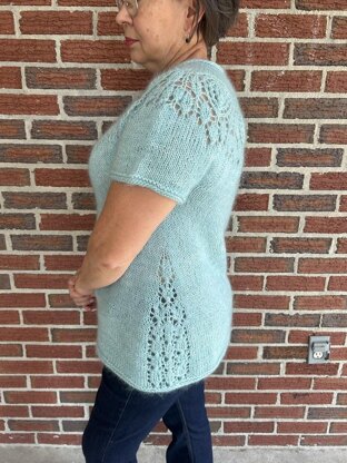 Blue Hibiscus Tunic