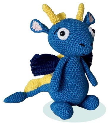 Häkelanleitung für den Amigurumi Drachen Tyson!