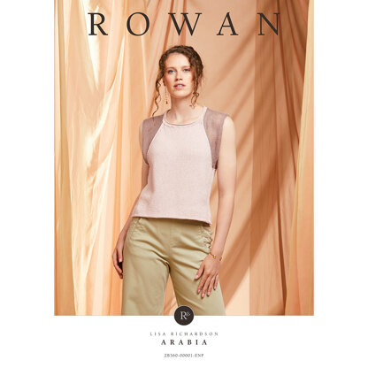 Arabia Top in Rowan Cotton Cashmere & Kidsilk Haze - Downloadable PDF