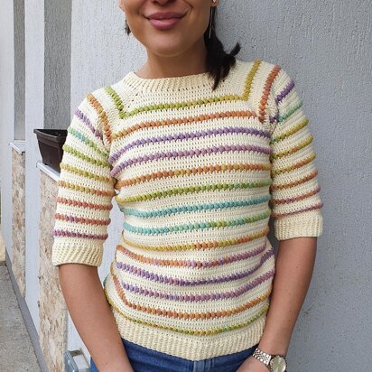Crochet Sweater for spring