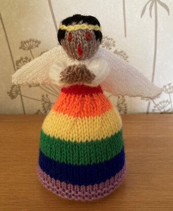 Rainbow Christmas Angel