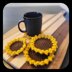 Sunflower Coaster Set