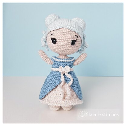 Amigurumi Doll Aqua the Water Spirit