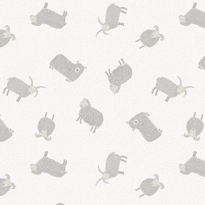 Sheep On White (A94-3)