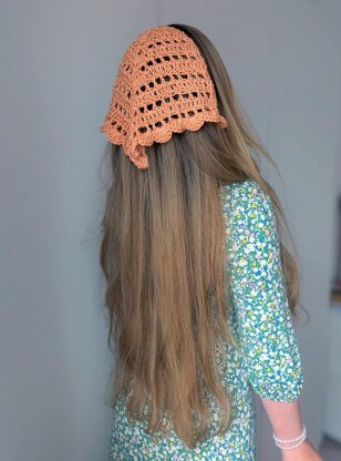 Crochet Lovely Cottage Bandana Pattern