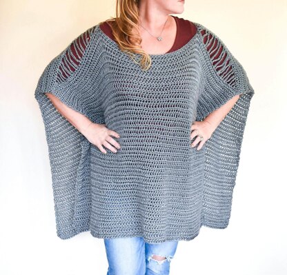 Rainy Daze Oversized Poncho