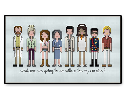 Archer Vice - PDF Cross Stitch Pattern