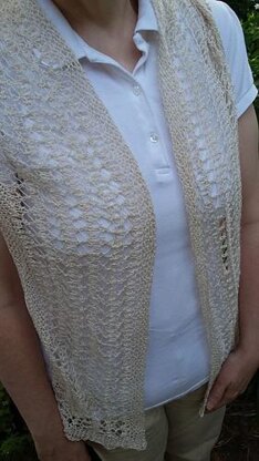 Reversible Lace Scarf