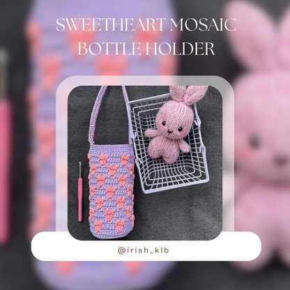 Sweetheart Mosaic Bottle Holder