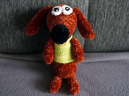 Crochet Pattern Dog Tommy!