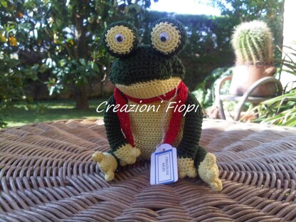 Amigurumi Osvaldo the Frog