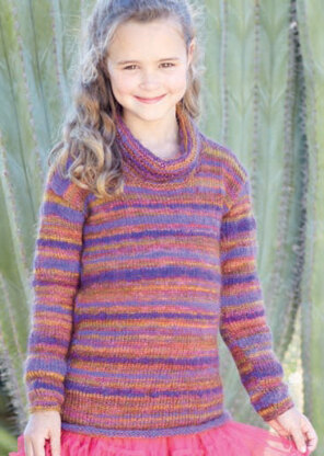 Girl's/Woman's Cowl Neck Tops in Sirdar Divine - 7175 - Downloadable PDF