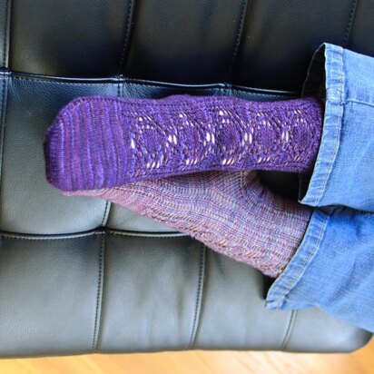 Encode and Decode Socks - knitting pattern