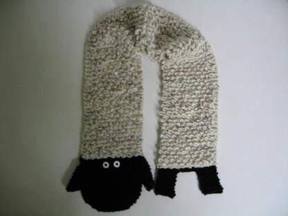 Shaggy Sheep Scarf