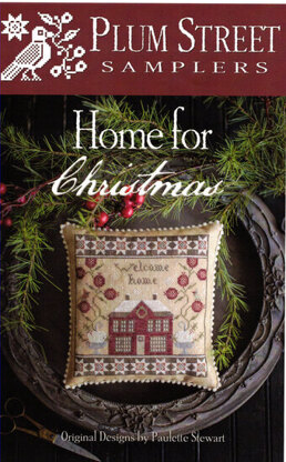 Plum Street Samplers Home for Christmas - PL172 -  Leaflet