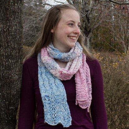 Lovely in Lace Wrap - knitting pattern