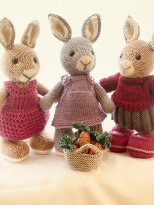 Elderberry Bunny and Outfits