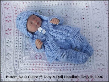 Traditional Layette for 7-12” doll