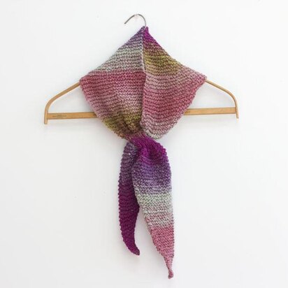 Triangle Keyhole Scarf, Stay in Place Scarf